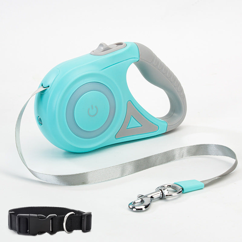 Hundeleine mit integrierter LED-Lampe
