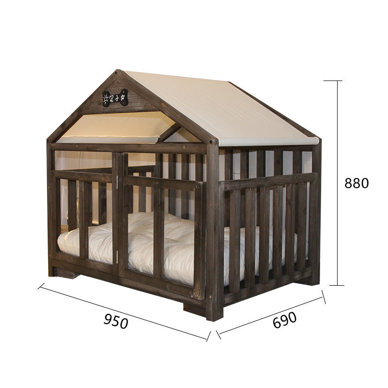 Hundehaus aus Holz