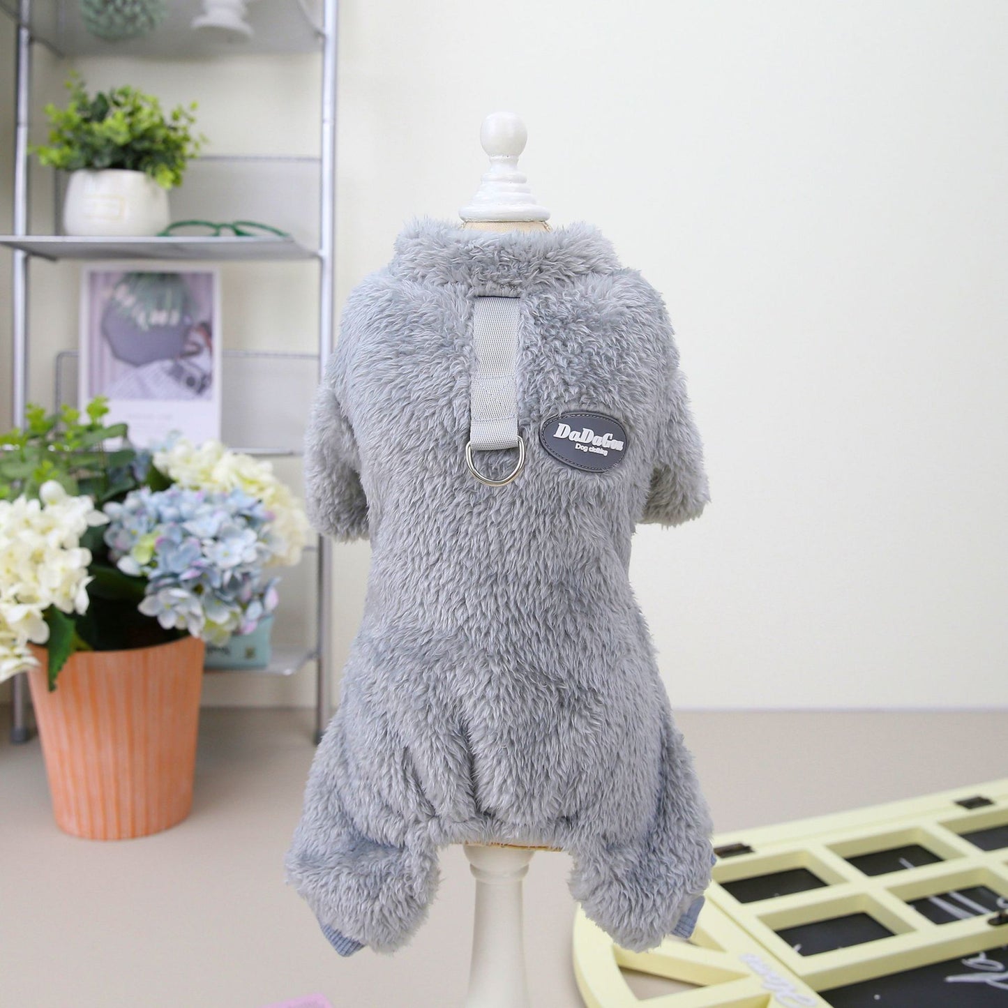 Flauschmantel für Hunde