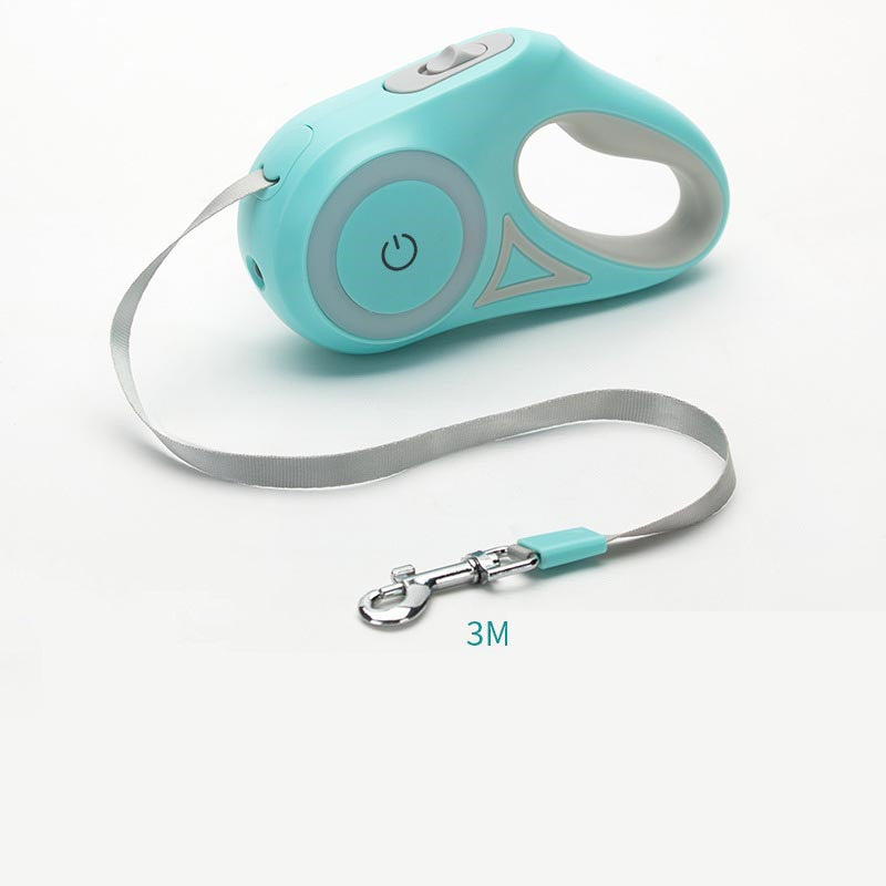 Hundeleine mit integrierter LED-Lampe