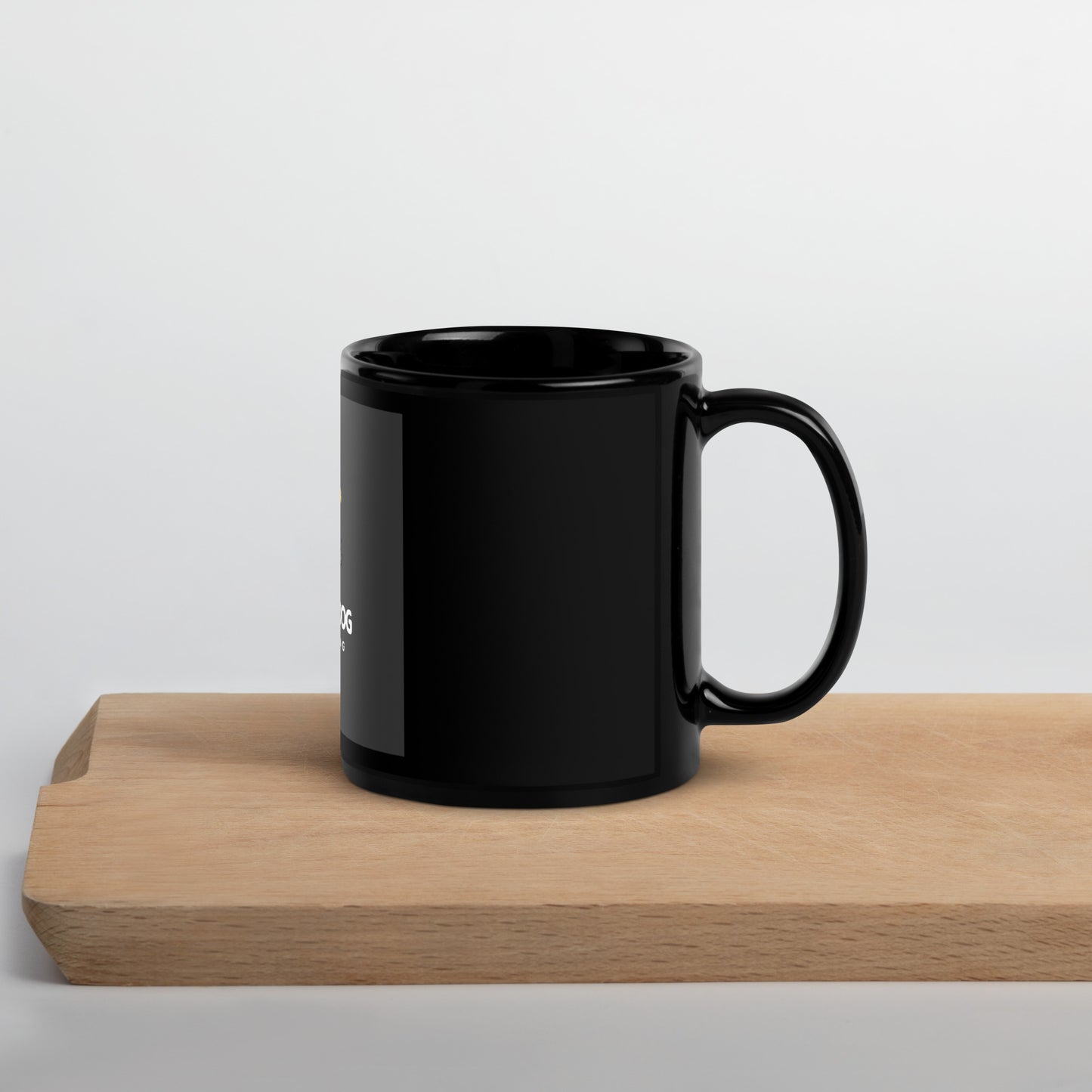 Dog Walking Tasse Schwarz