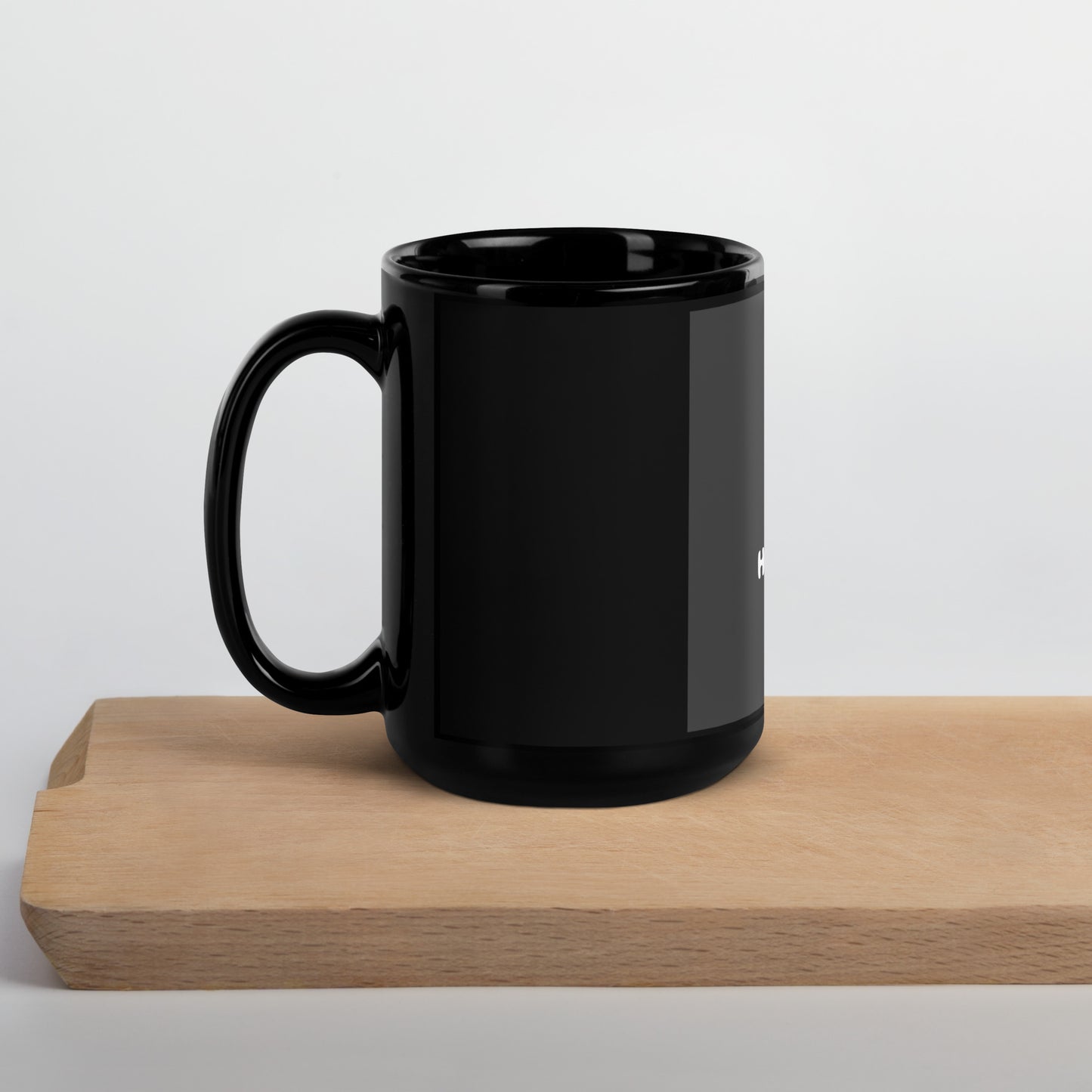 Dog Walking Tasse Schwarz