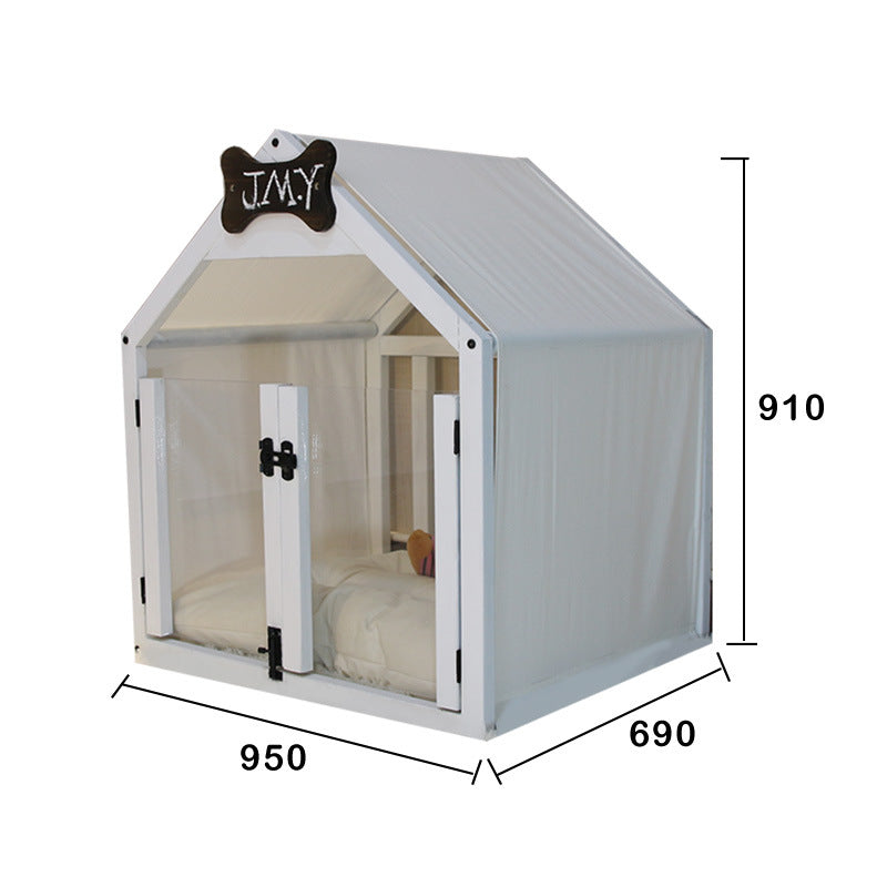 Hundehaus aus Holz
