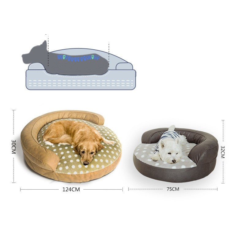 LuckyDogMarket - Kennel size dog bed