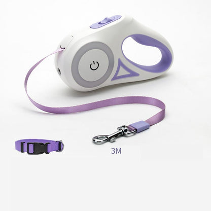 Hundeleine mit integrierter LED-Lampe