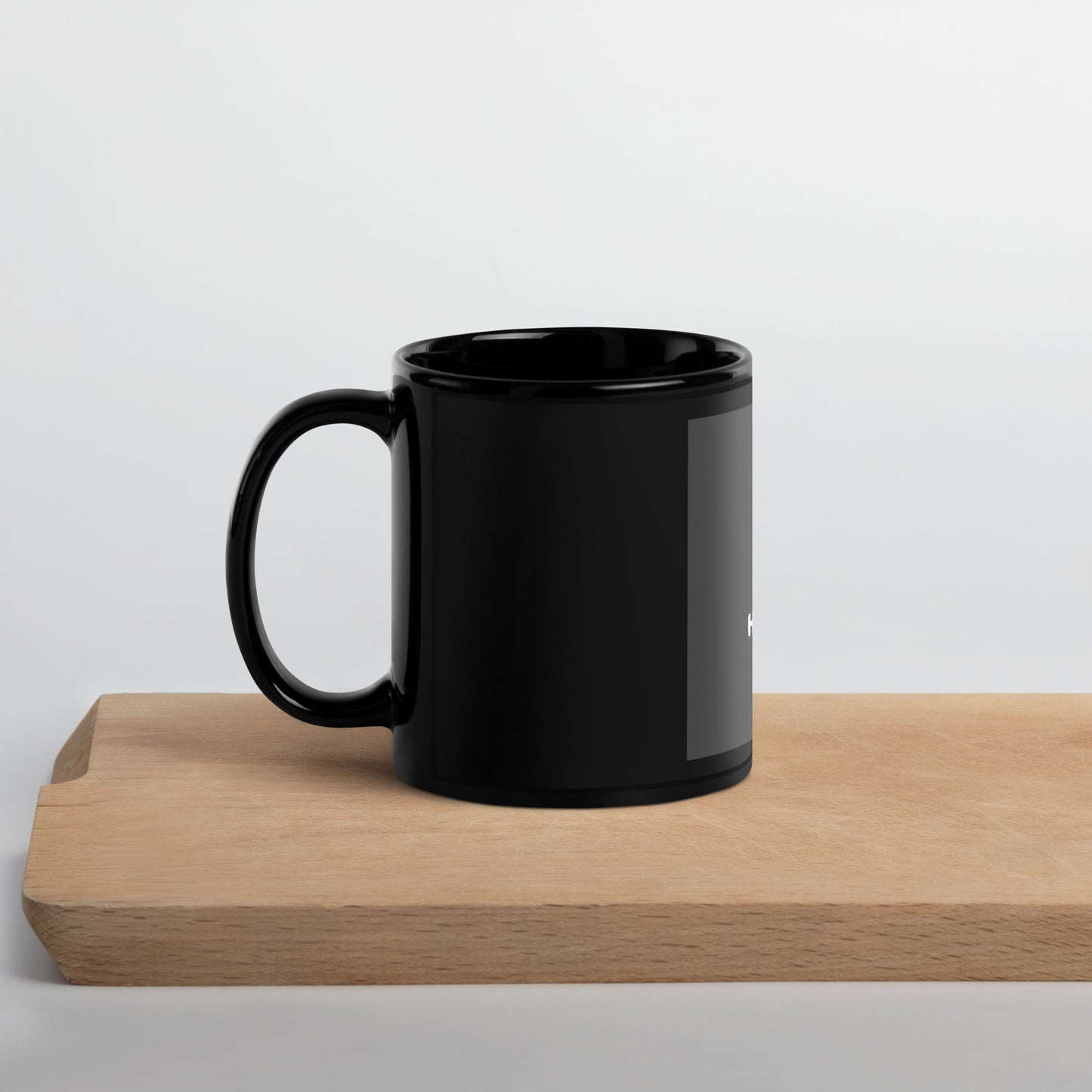 Dog Walking Tasse Schwarz