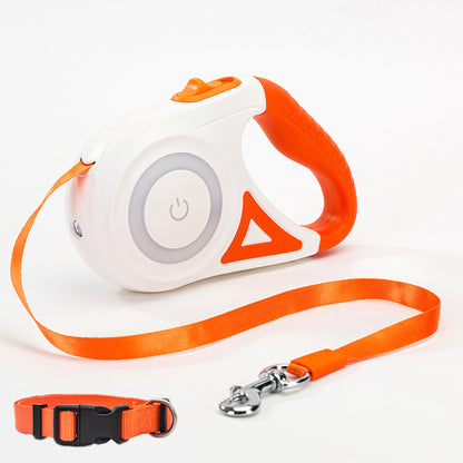 Hundeleine mit integrierter LED-Lampe